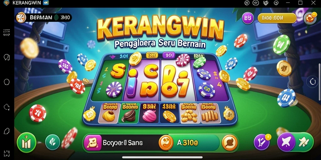 Screenshot gameplay KERANGWIN yang menunjukkan keseruan bermain Bingo.