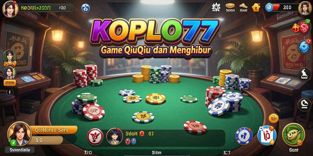 Tampilan gameplay QiuQiu di KOPLO77 yang mengasyikkan dan kompetitif.