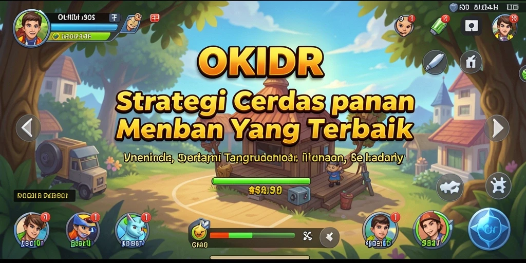 Tampilan seru gameplay OKIDR yang menuntut taktik strategi tinggi.